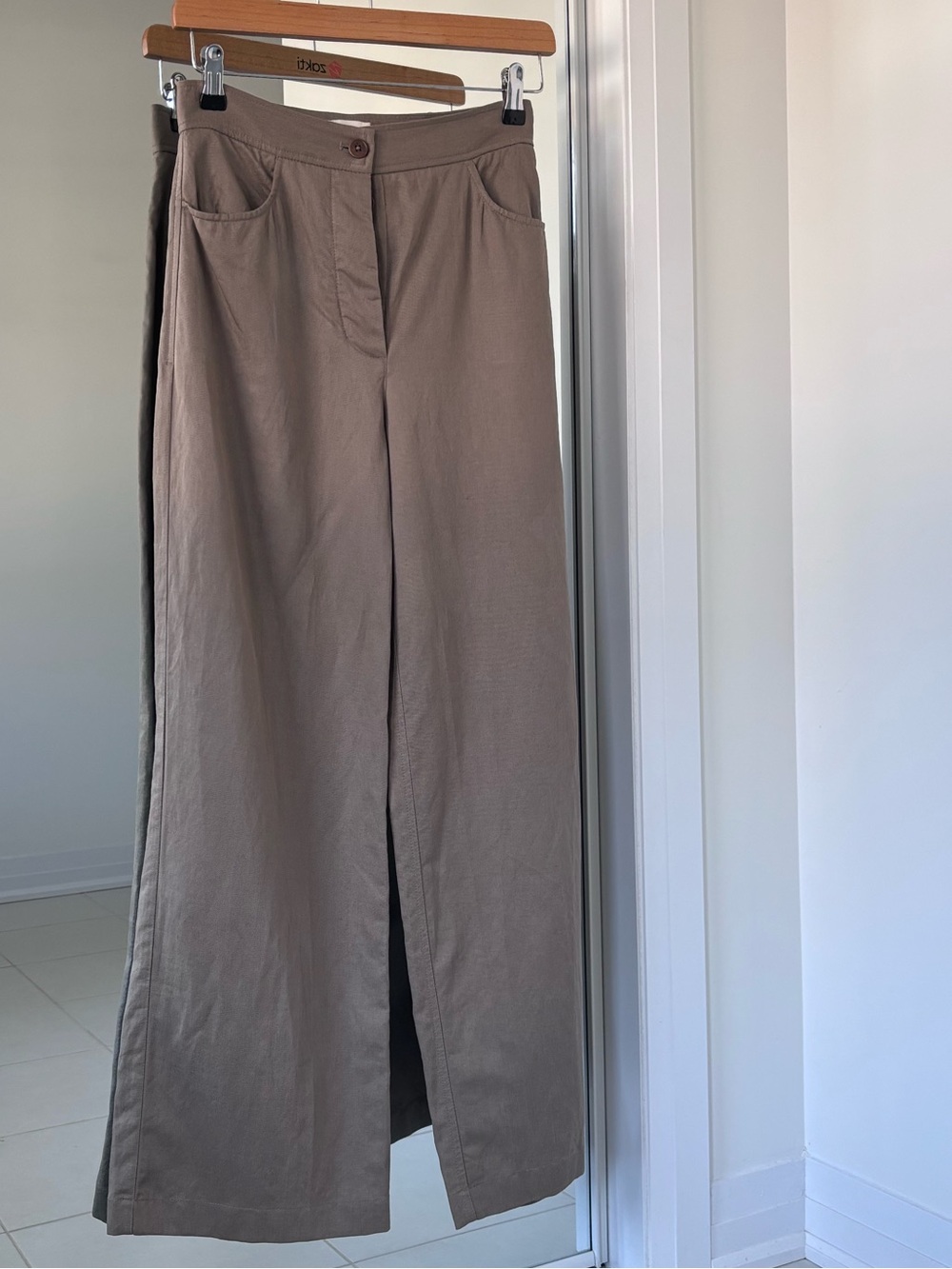 Wilfred Wide Leg High Rise Pant 29”
